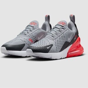Nike Air Max Sneakers in Gray and Red